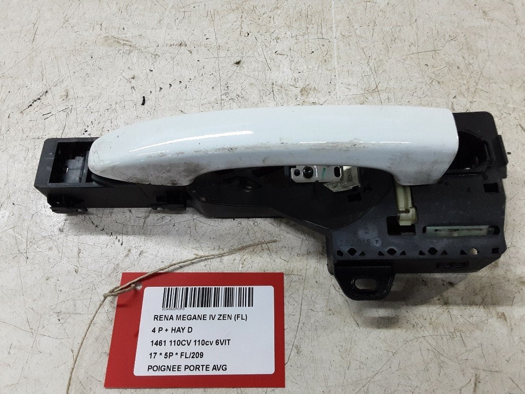 POIGNEE EXTERIEURE AVANT GAUCHE Renault Megane IV (RFBB), Renault, Mevr. I. Hauben, Utilisé, Avant