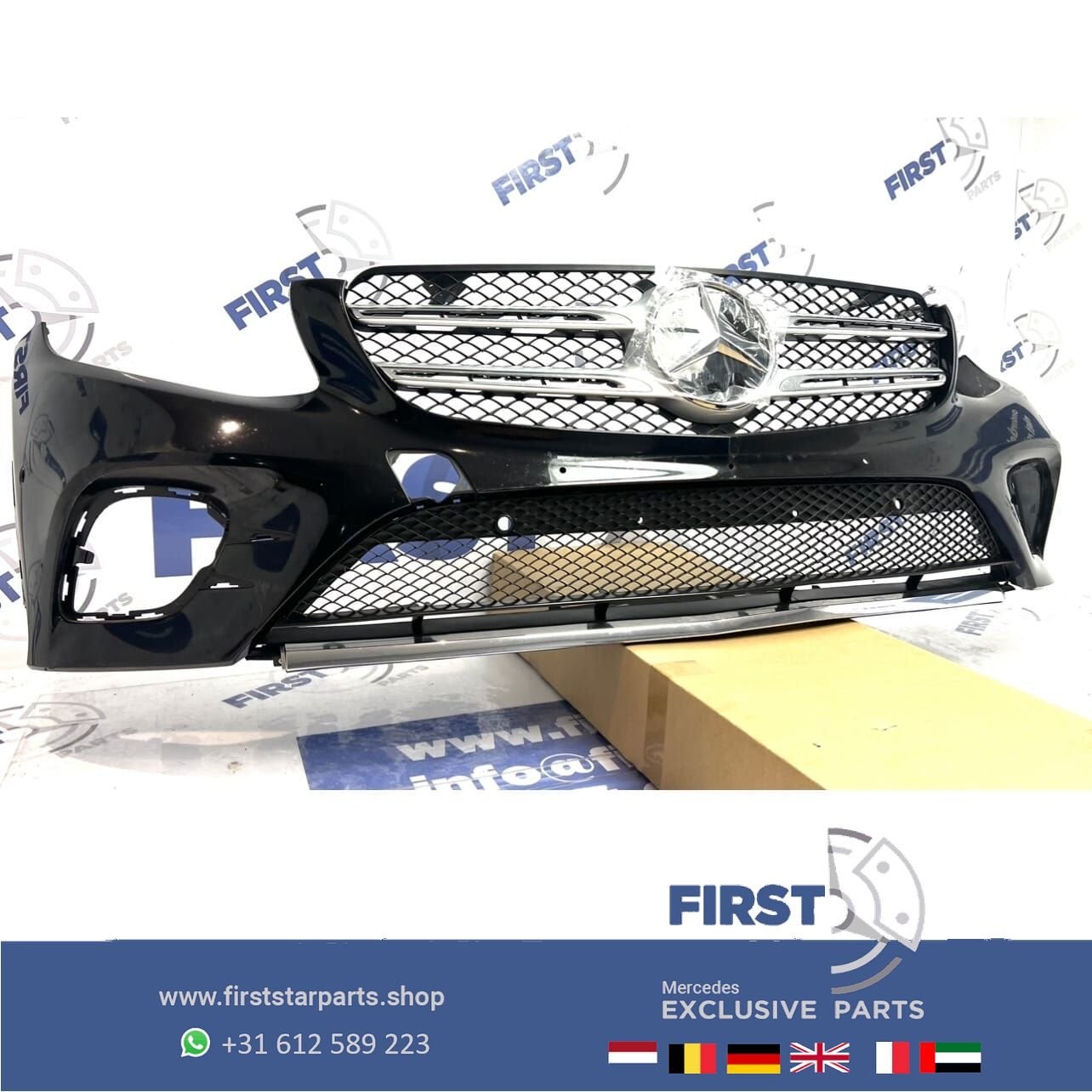 W253 BUMPER GLC AMG PRE-FACELIFT origineel Mercedes VOORBUMP, Utilisé, -, Avant, -