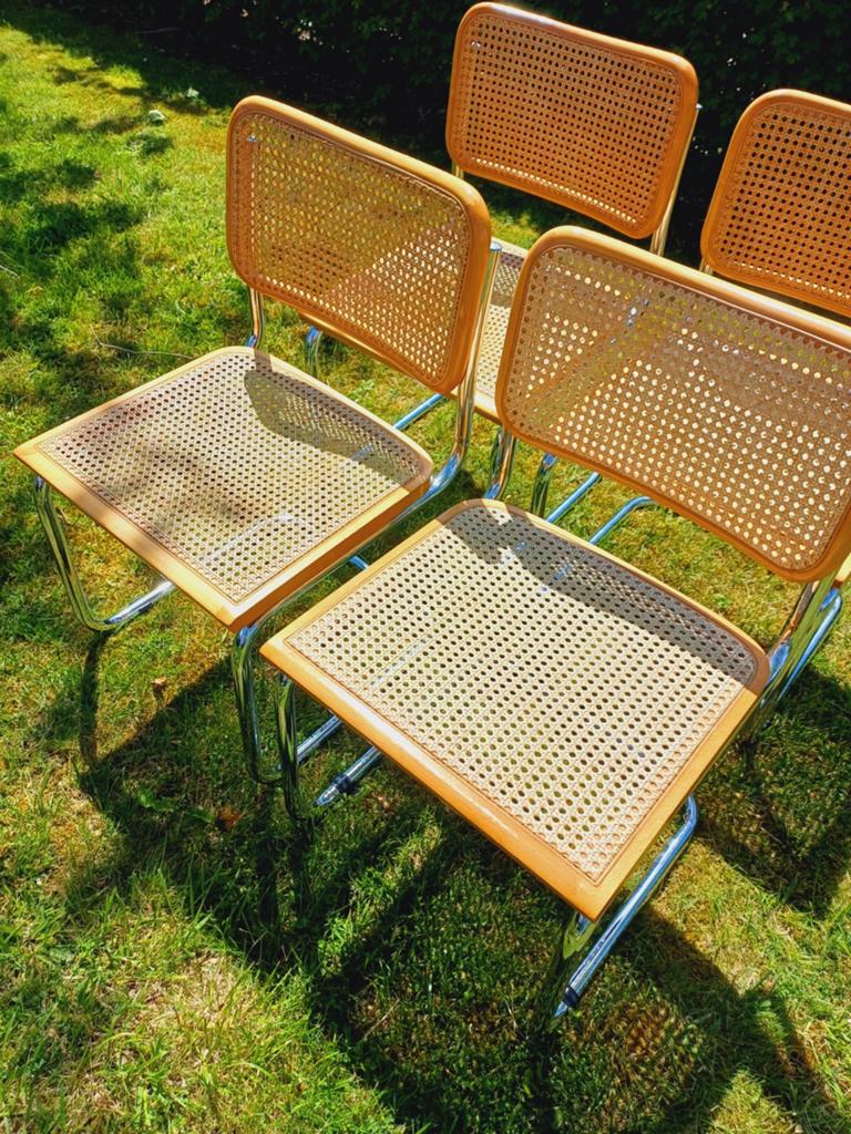 Vintage Cesca design stoelen, Enlèvement