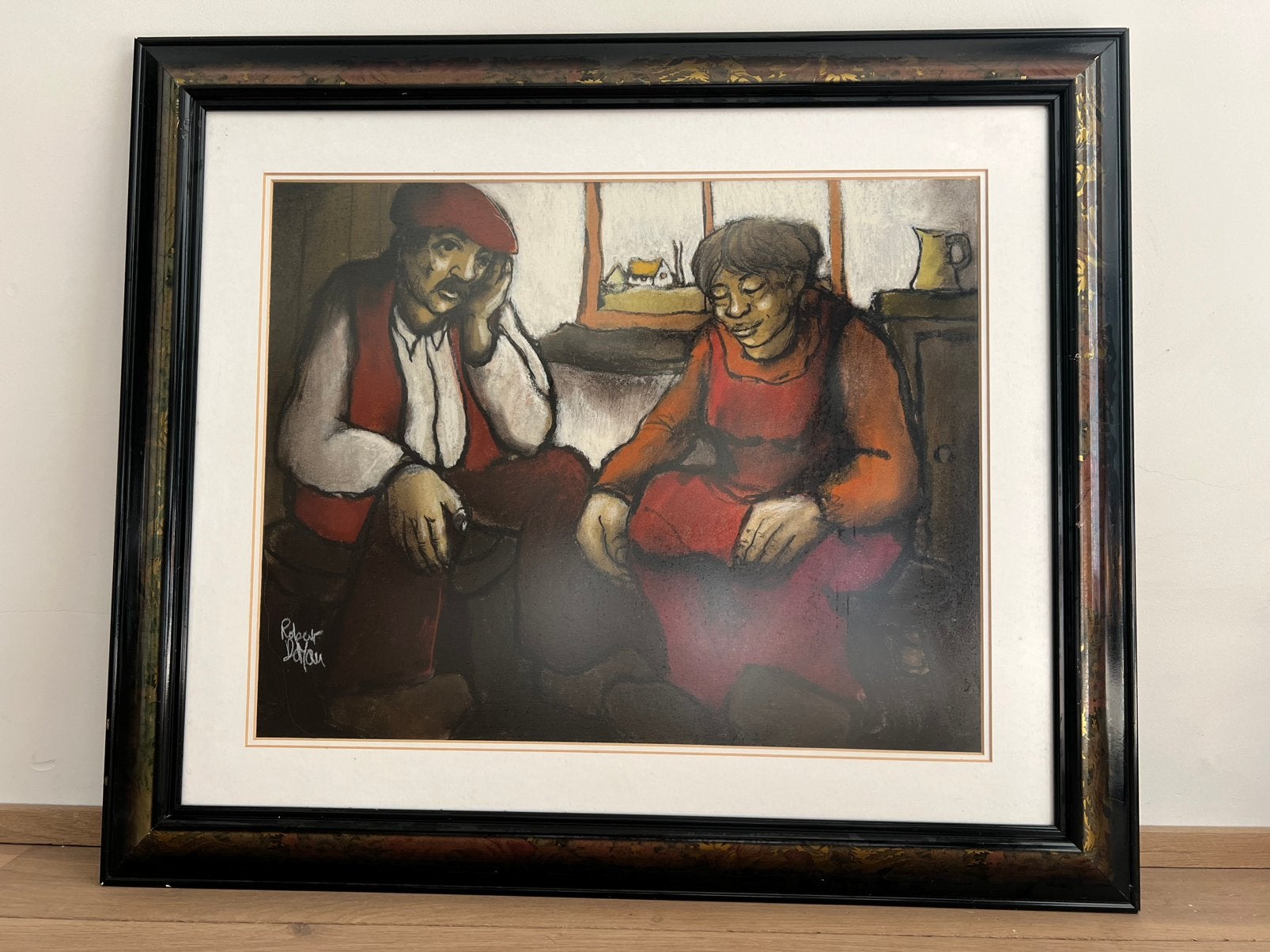 Schilderij Robert De Man, Antiek en Kunst, Ophalen
