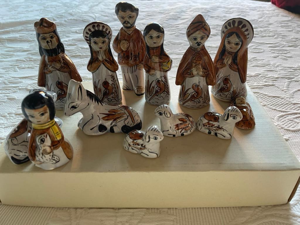 Decorative keramische tiguur, Ophalen, Zo goed als nieuw