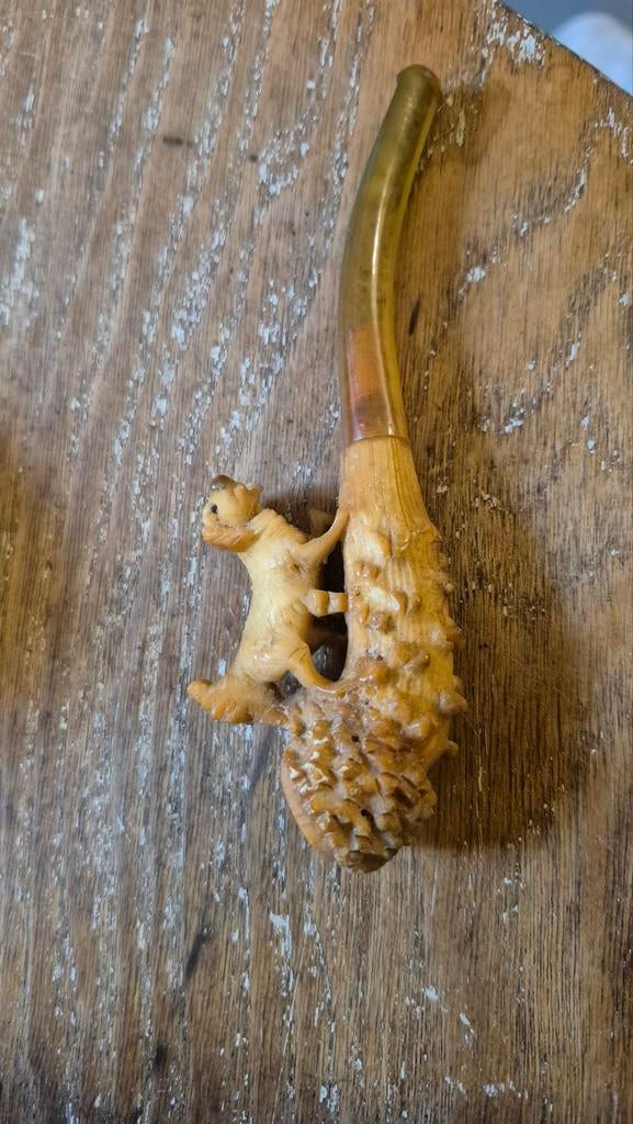 Pipe en ecume de mer, Enlèvement