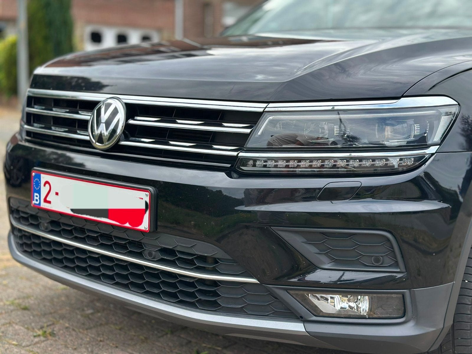 Volkswagen Tiguan noir 7 places, Autos, 1780 kg, Achat, 1968 cm³, Noir