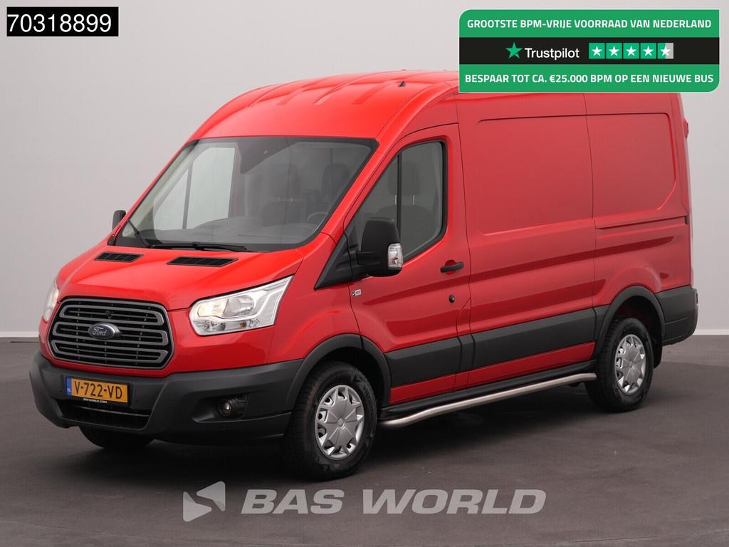 Ford Transit 170pk Automaat L2H2 170PK Navi Airco Cruise Cam, Rouge, Achat, Euro 6, Entreprise