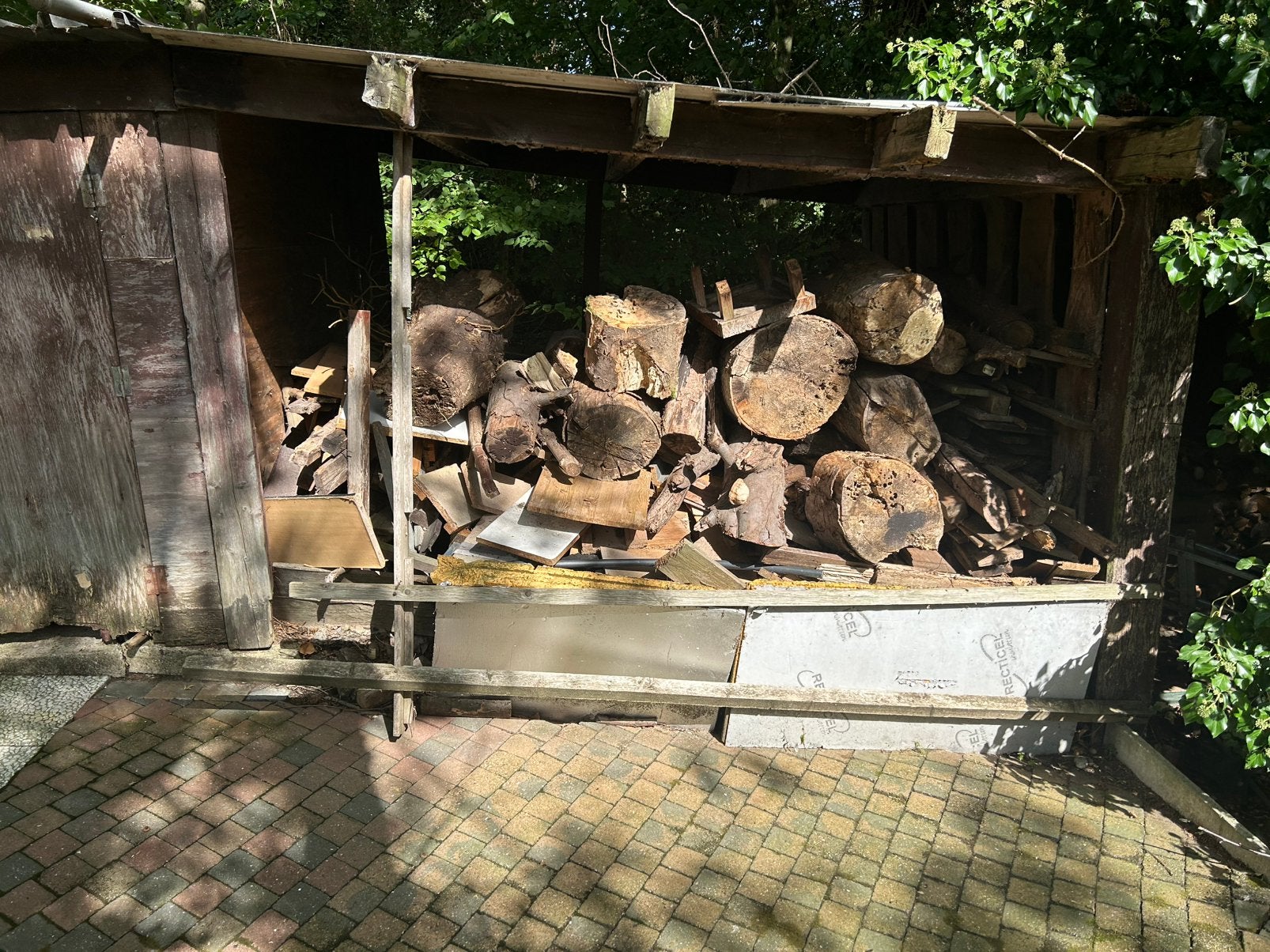Gratis hout, Tuin en Terras, Brandhout, Ophalen, Overige houtsoorten