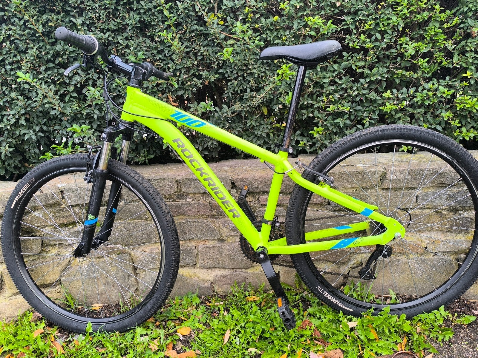 Rockrider mountainbike prima staat Aluminiumframe, Fietsen en Brommers, Ophalen