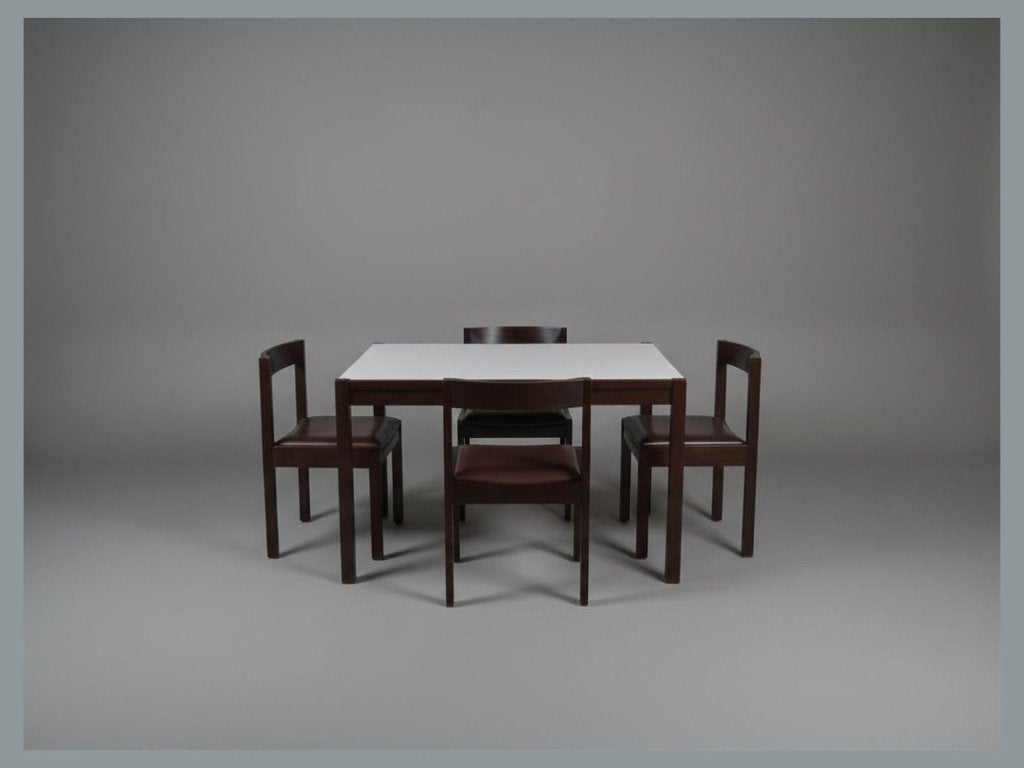 Cees Braakman eetkamerset, Ophalen, Gebruikt, Vintage mid century, 4 tot 6 stoelen