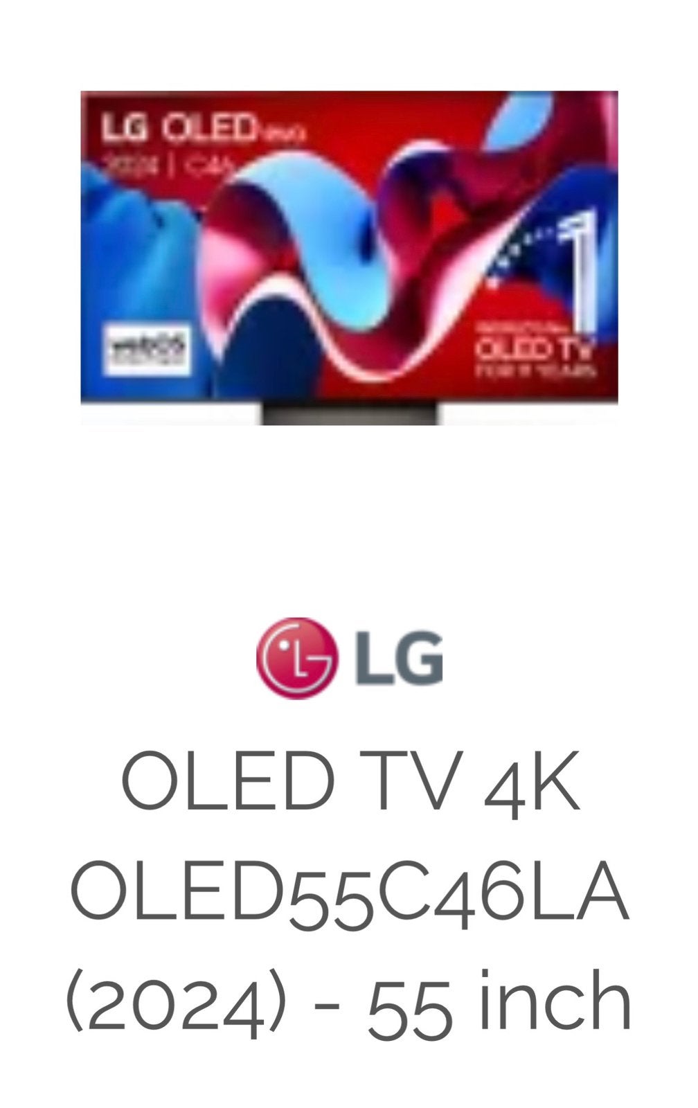 LG OLED 4k 144HZ 55 Inch, Enlèvement, Comme neuf
