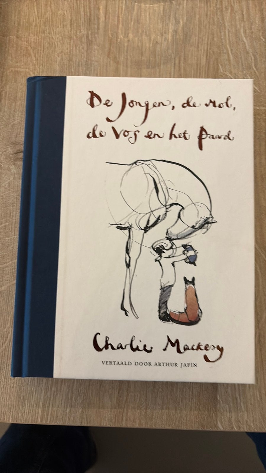 Charlie Mackesy - De jongen, de mol, de vos en het paard, Enlèvement, Charlie Mackesy