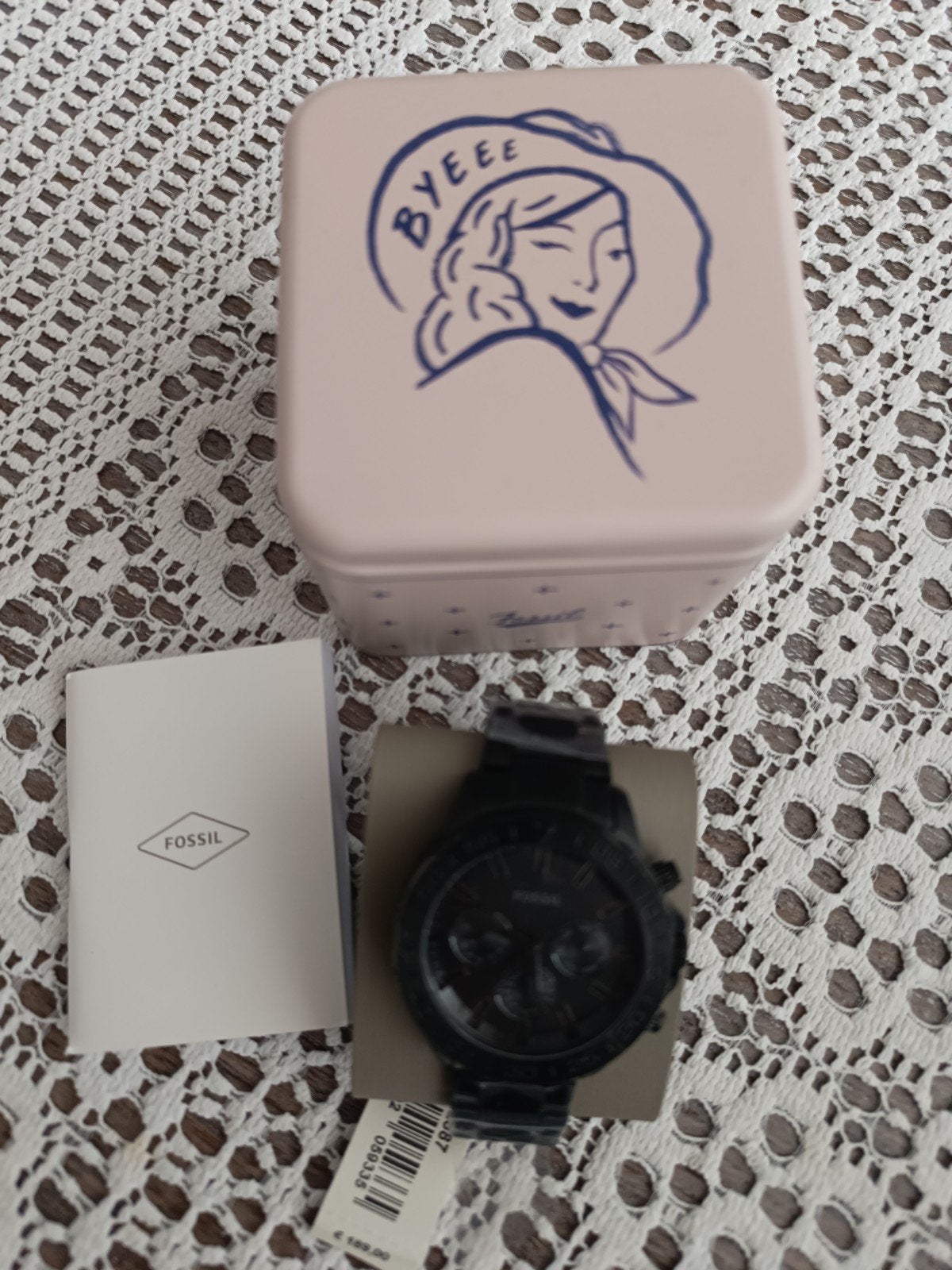 Montre homme en Acier Fossil, Acier, Enlèvement, Acier, Neuf