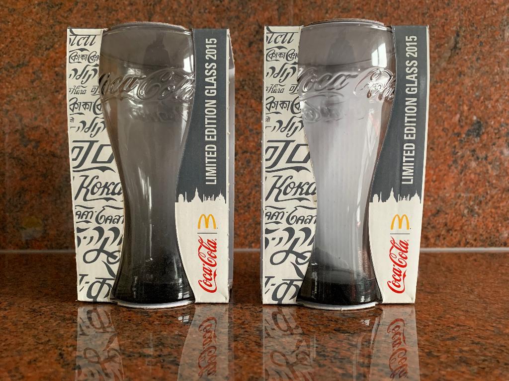 Coca Cola glazen 7 stuks Nieuw, ongeopende verpakking j.2015, Enlèvement, Neuf, Verre à soda