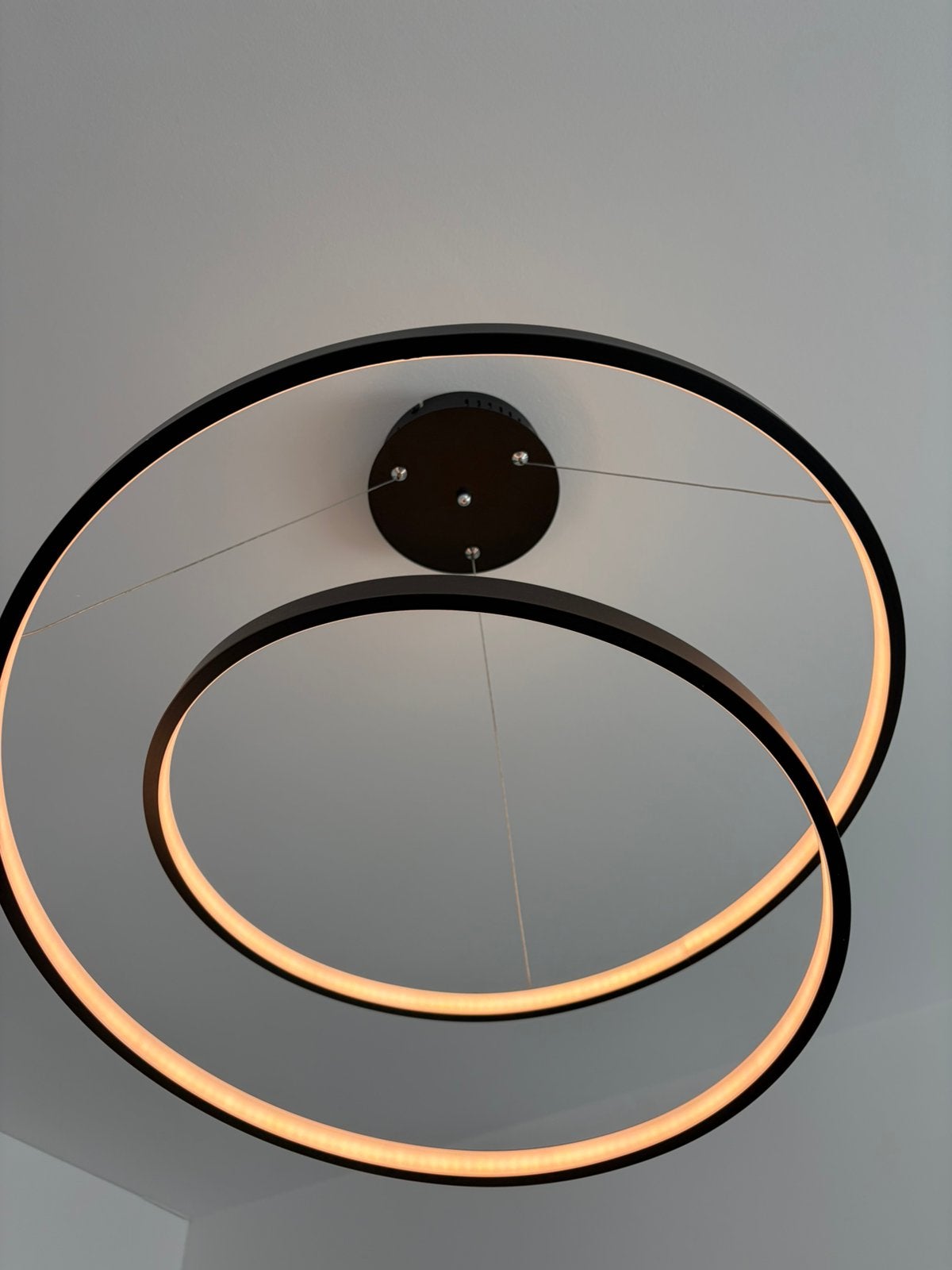 Design Hanglamp 57cm 3 staps dimbaar, Huis en Inrichting, Ophalen, Design, Dimbaar, Zo goed als nieuw