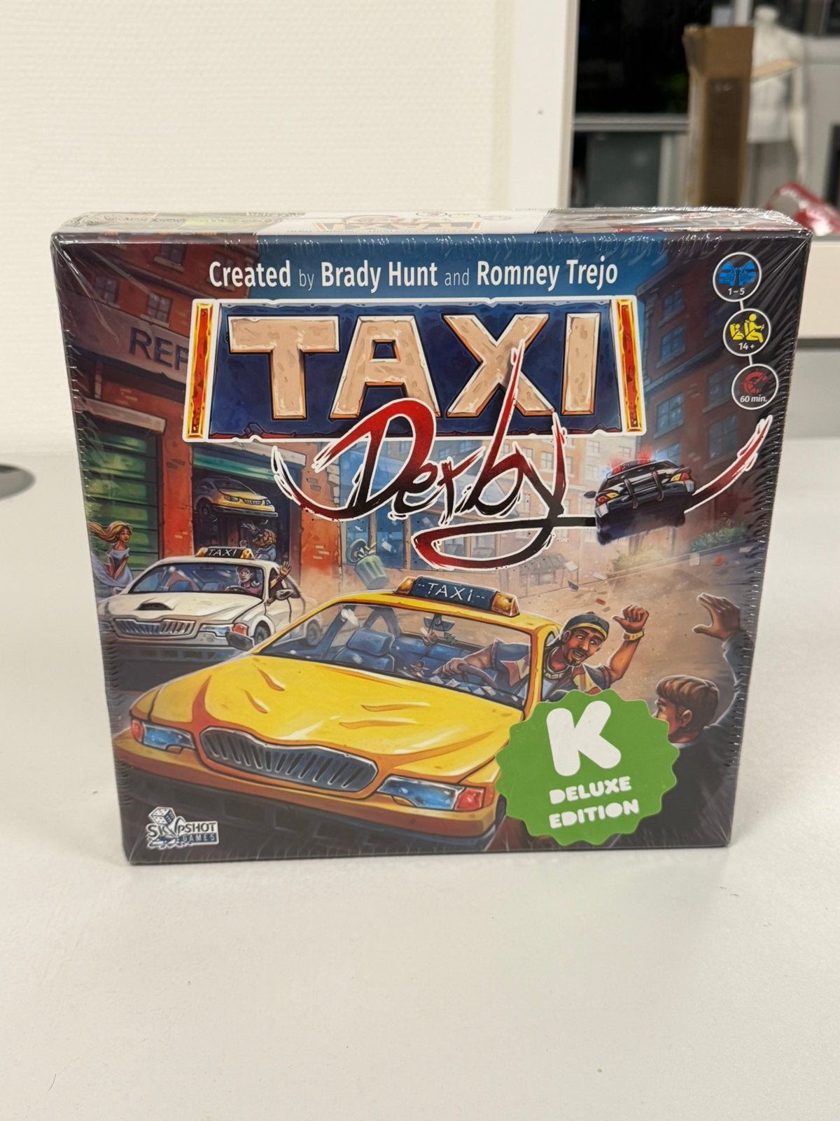 Jeu de plateau rare Taxi Derby Deluxe Edition nouveau scellé, Enlèvement ou Envoi, Neuf