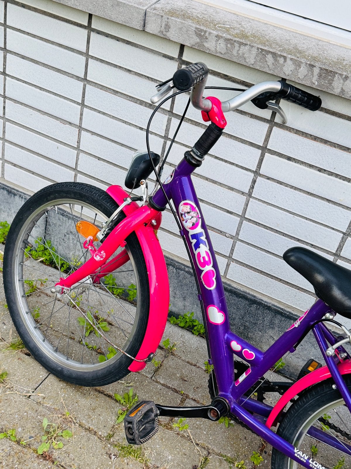 K3 Meisjesfiets te koop 20 inch, Enlèvement ou Envoi, Comme neuf, 20 pouces