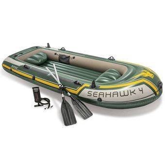 Stevige opblaasboot 4 personen - Intex, Ophalen, Kunststof, Met roeispanen of peddels, Opblaasboot