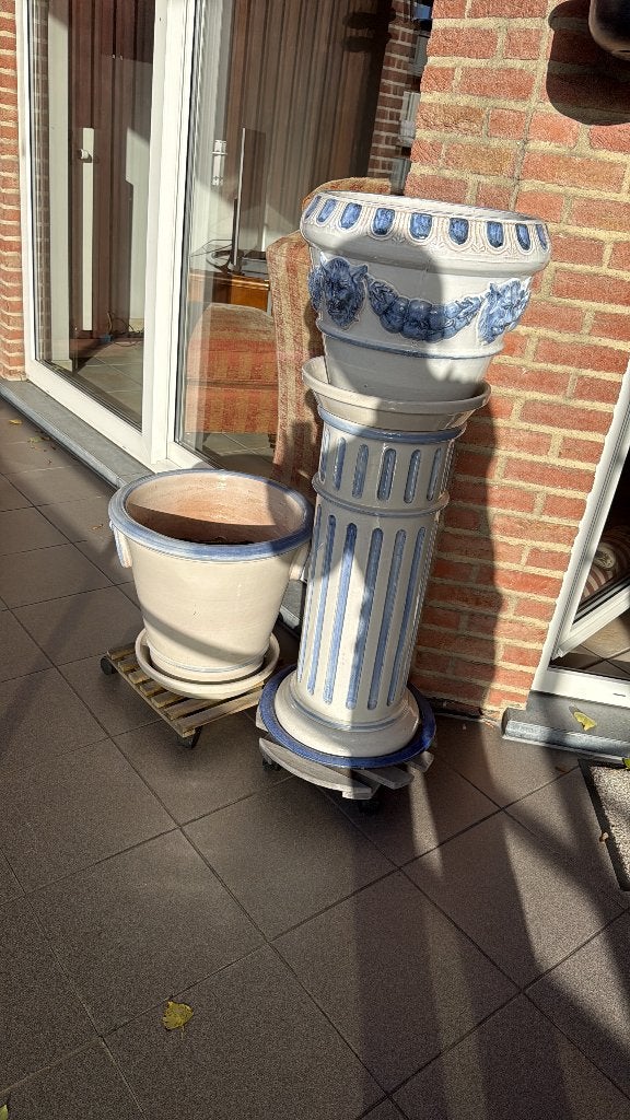 Tuin potten, Tuin en Terras, Ophalen, Gebruikt, Rond, Tuin