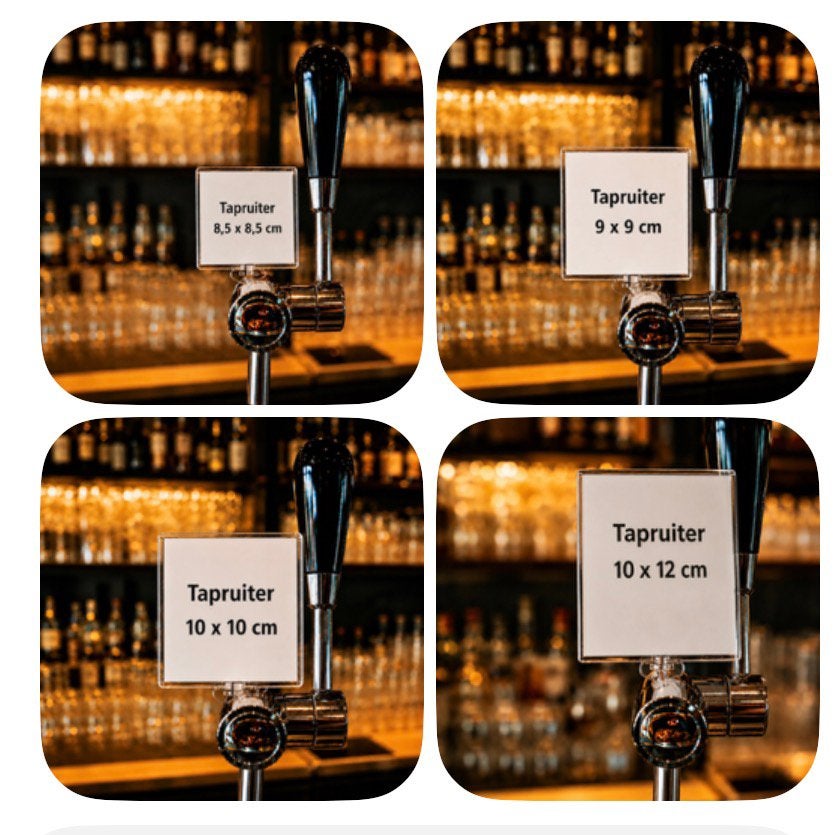 Tapruiter tapkaart, Verzamelen, Verzenden, Zo goed als nieuw