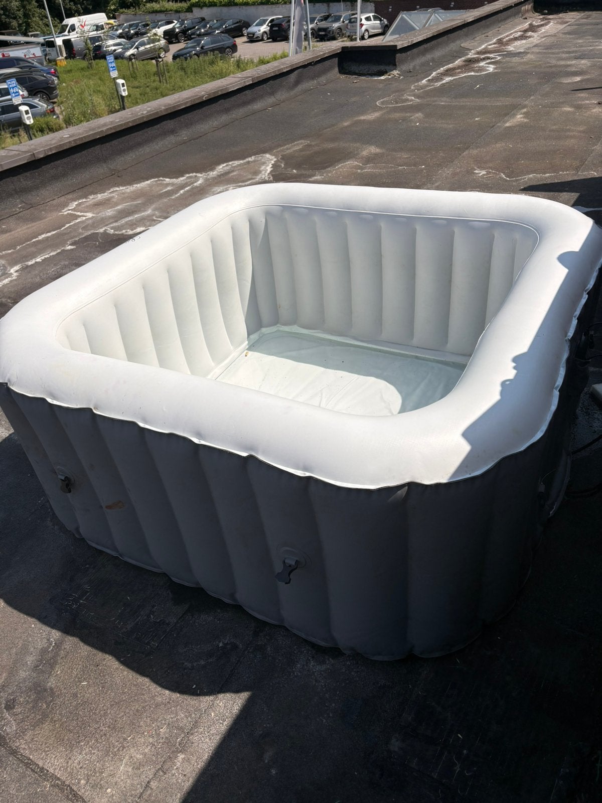 MSPA Lite spa 4 personen, Ophalen, Gebruikt, Opblaasbaar
