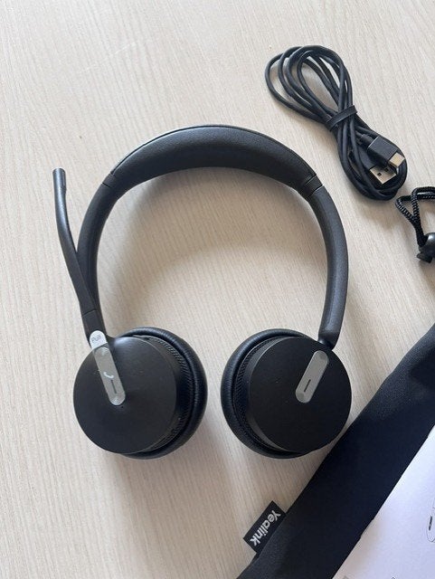 Yealink BH70Dual Teams bluetooth Headset, On-ear, Ophalen of Verzenden, Zo goed als nieuw, Draadloos