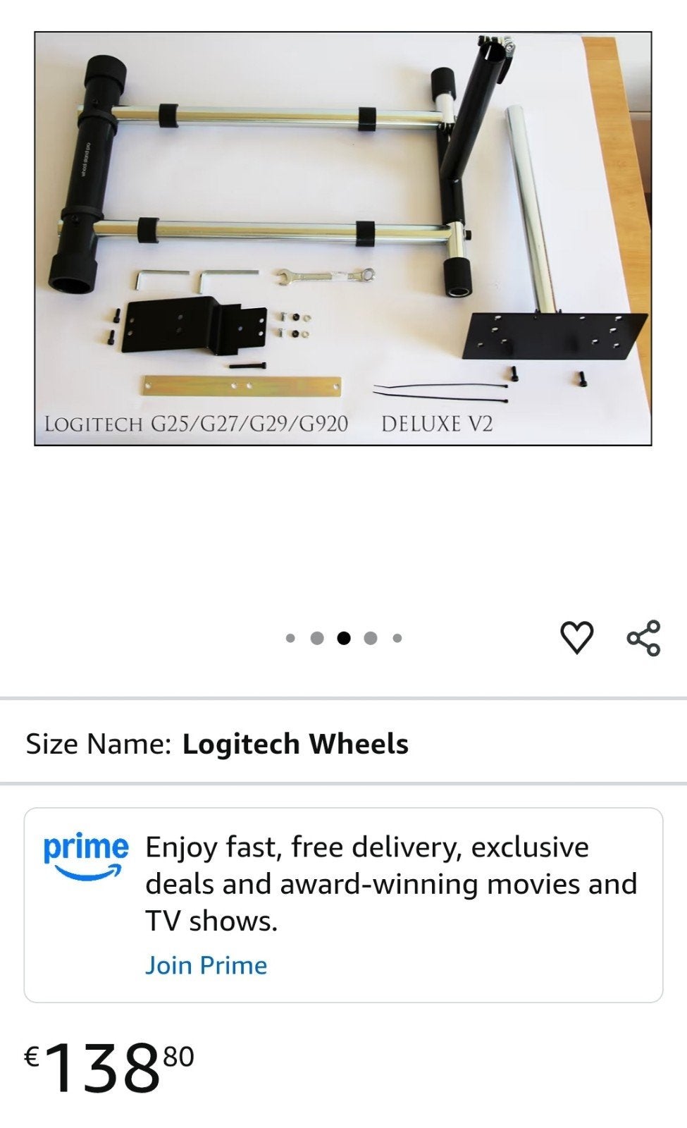 PS4 LOGITECH G29 stuurwielhouder, Ophalen of Verzenden