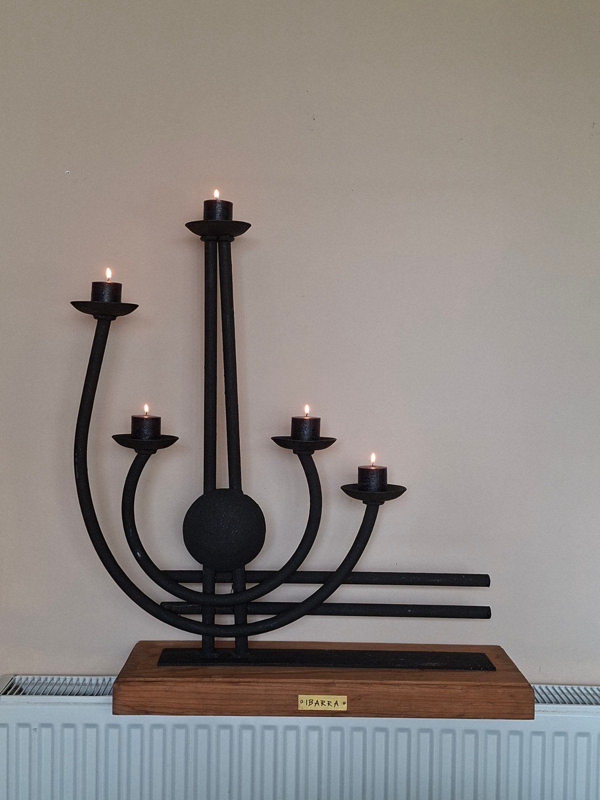 Chandelier - Brutalisme - Carlos Ibarra, Enlèvement ou Envoi, Métal