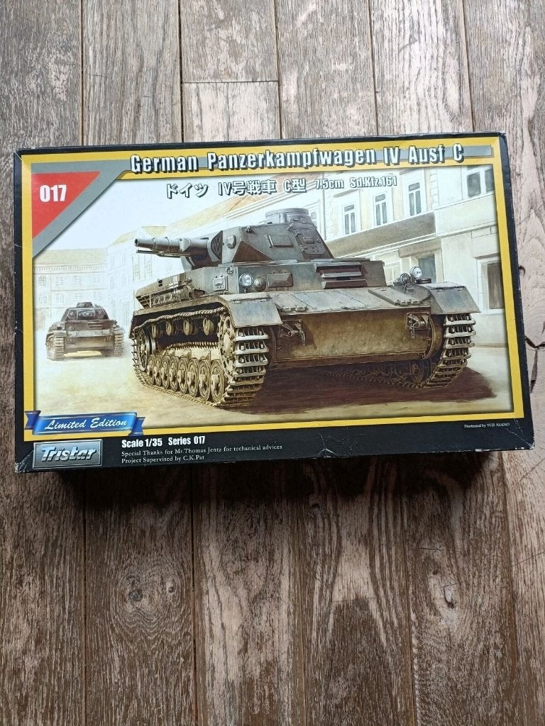 maquette 1:35, panzer IV ausf C marque tristar, Hobby en Vrije tijd, Modelbouw | Auto's en Voertuigen, Verzenden, Nieuw, 1:32 tot 1:50