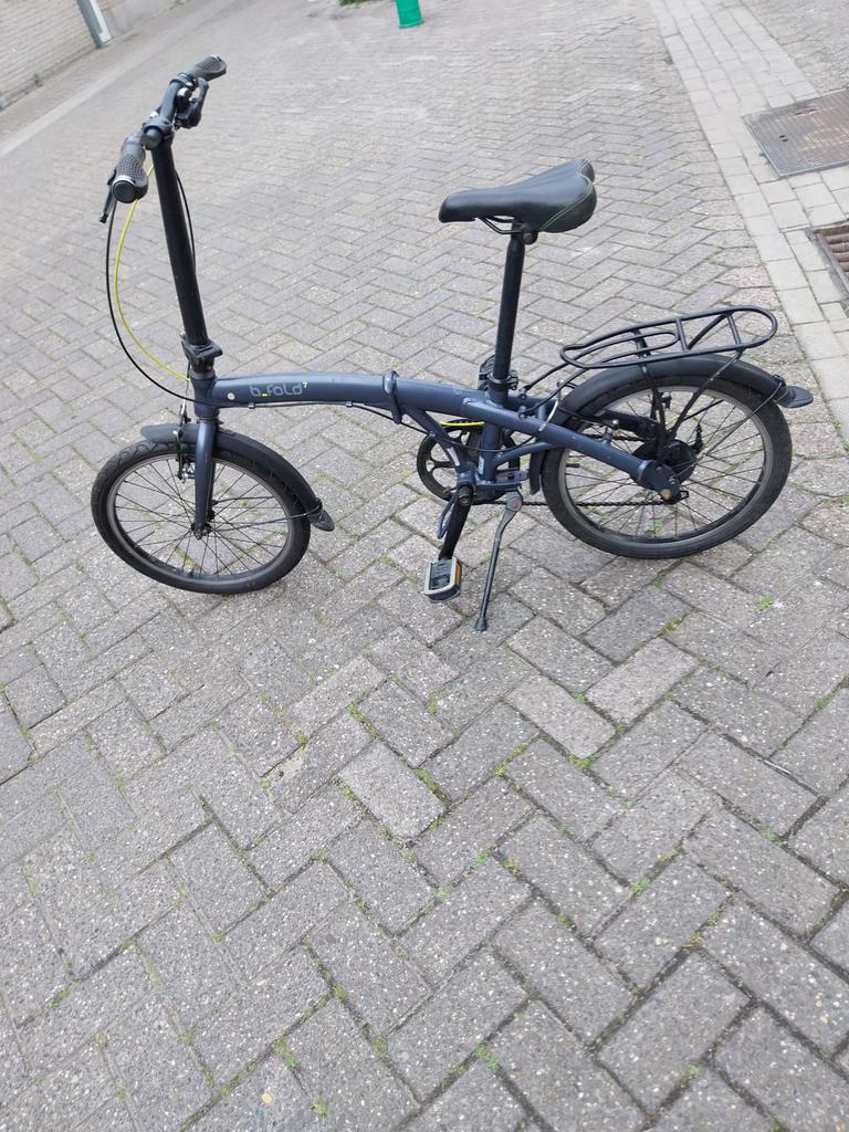 Vélo pliant B-Fold avec engrenages en bon état, Vélos & Vélomoteurs, Vélos | Vélos pliables, Enlèvement, Comme neuf, Vitesses