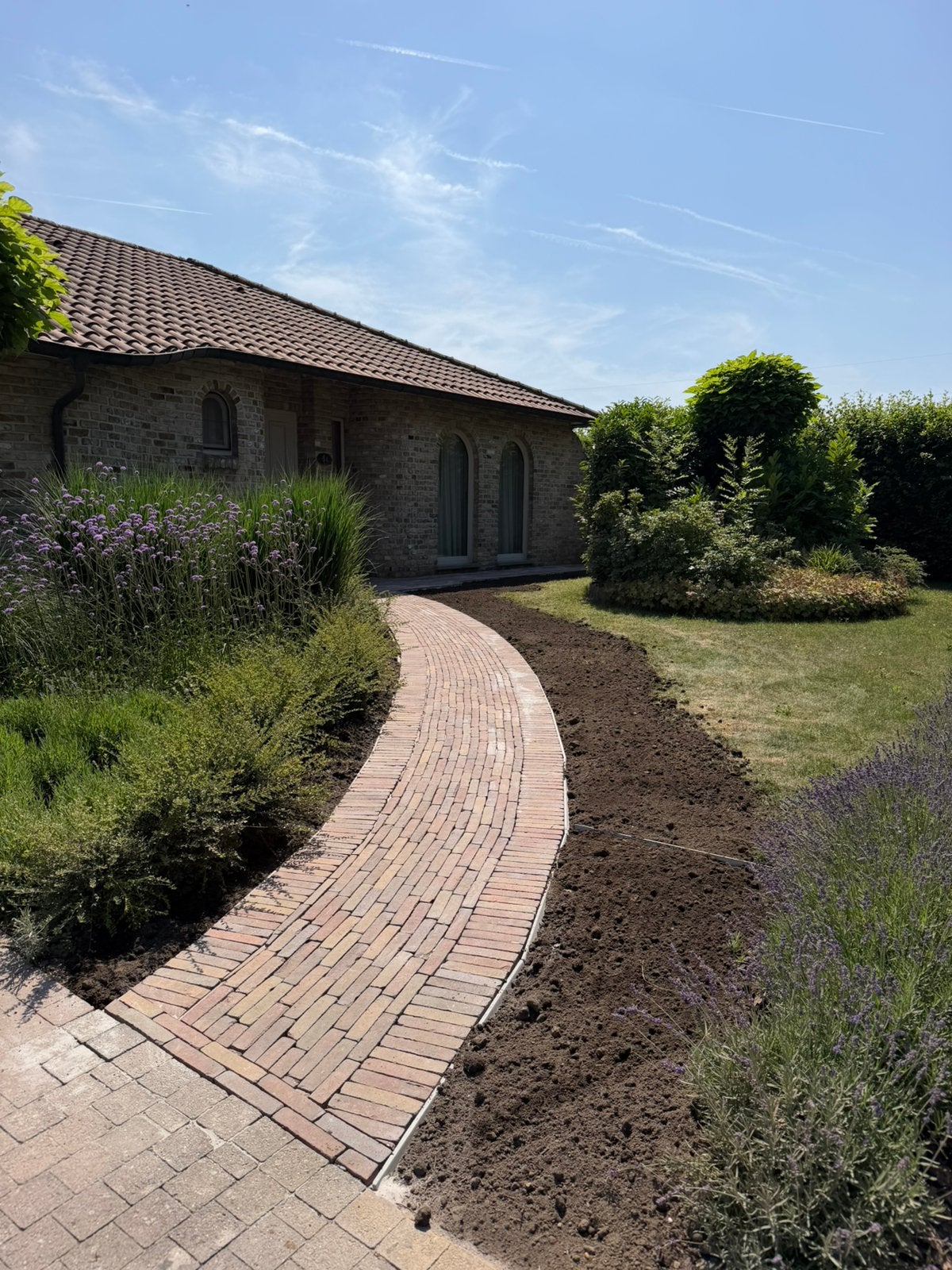 Klei klinkers 25m2, Enlèvement, Neuf, Briques