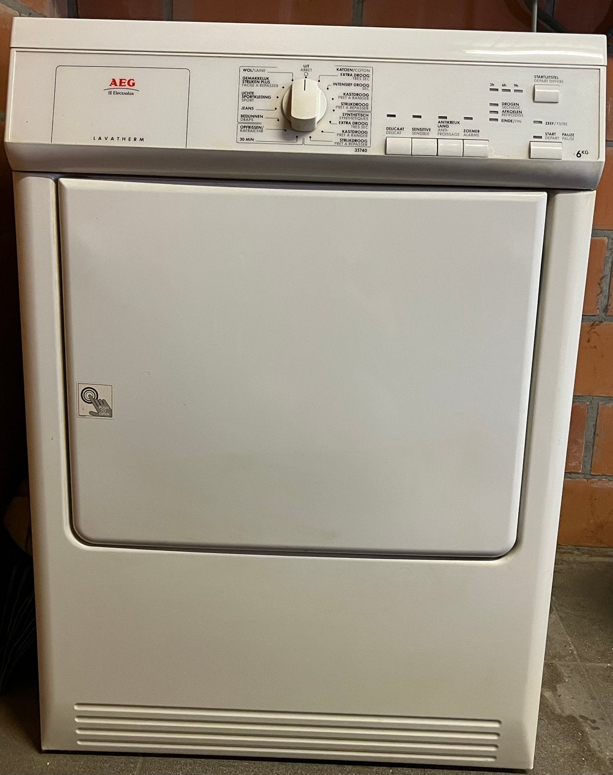 AEG droogkast Lavatherm 6kg, Elektronische apparatuur, Ophalen, Zo goed als nieuw