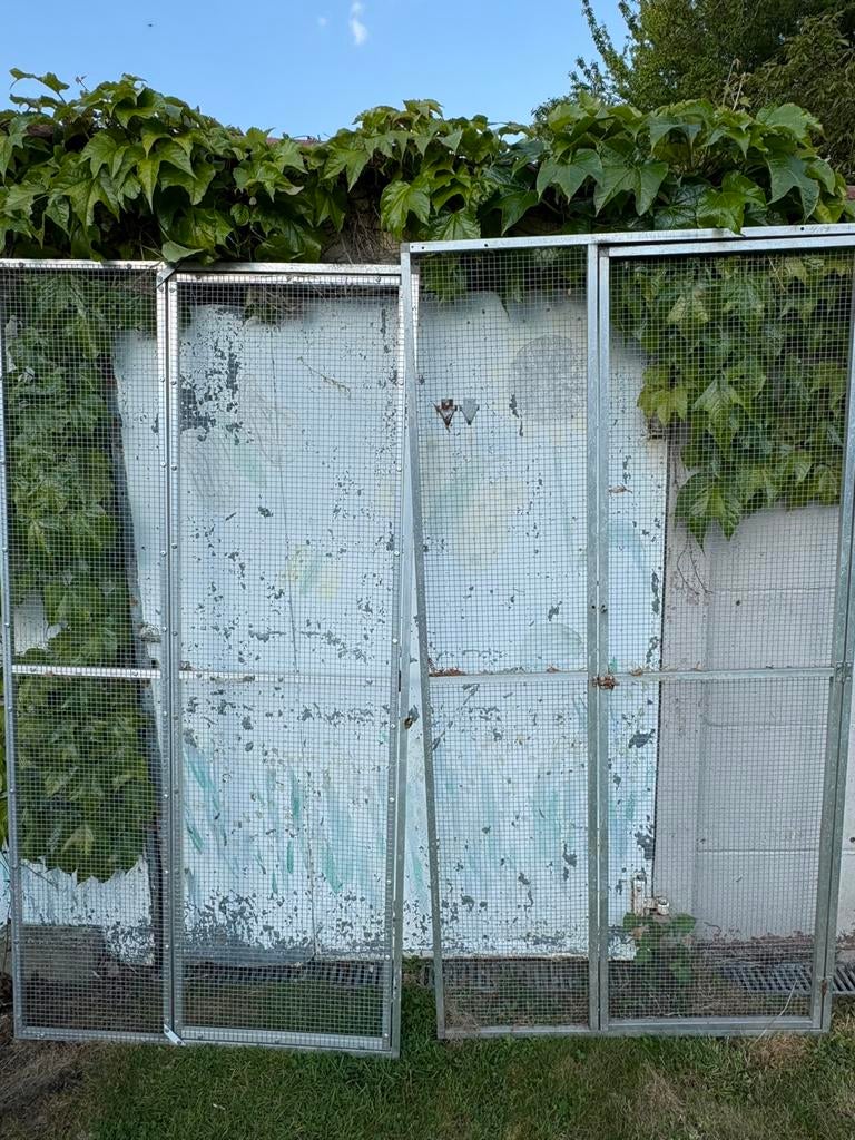 Volière panelen, Enlèvement, Utilisé, Volière