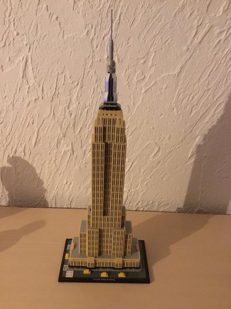 Lego Architecture Empire State Building, Kinderen en Baby's, Speelgoed | Duplo en Lego, Ophalen of Verzenden, Zo goed als nieuw