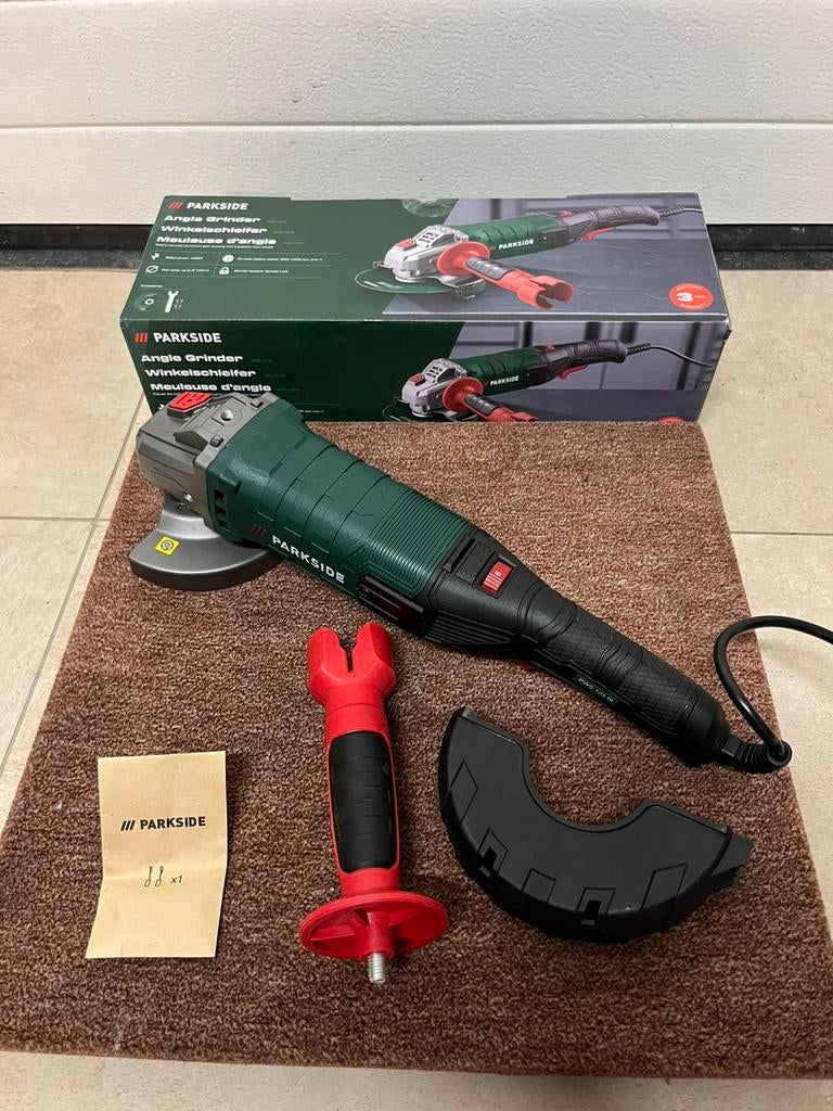Nieuwe haakse slijper Parkside, Doe-het-zelf en Bouw, Gereedschap | Slijpmachines, Nieuw, Haakse handslijpmachine, Ophalen of Verzenden