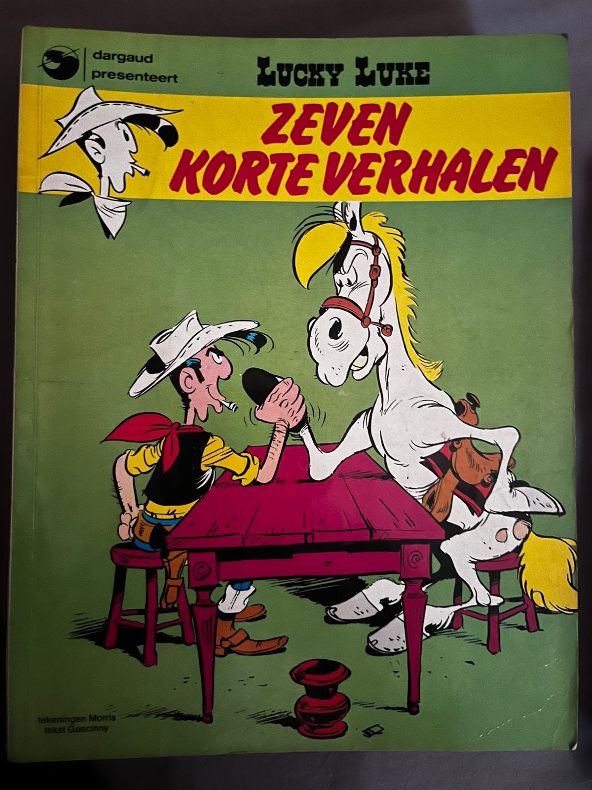 Lucky luke 15 zeven korte verhalen, Boeken, Stripverhalen, Ophalen, Gelezen