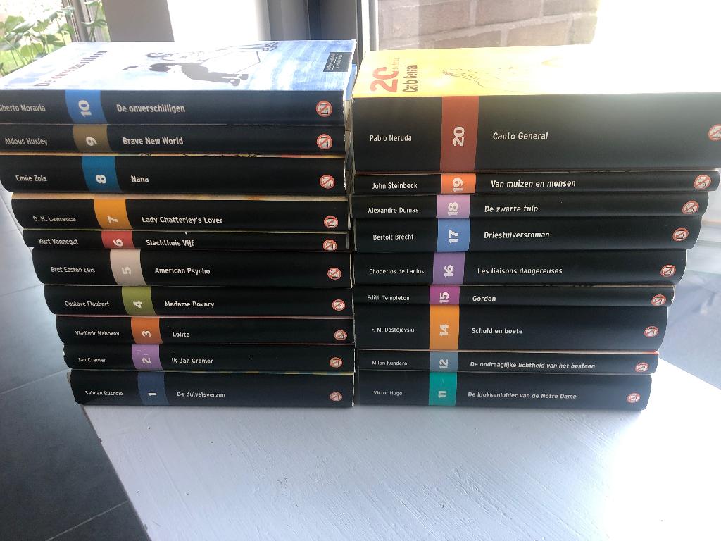Boekenset bestsellers, Boeken, Ophalen, Zo goed als nieuw, Diverse