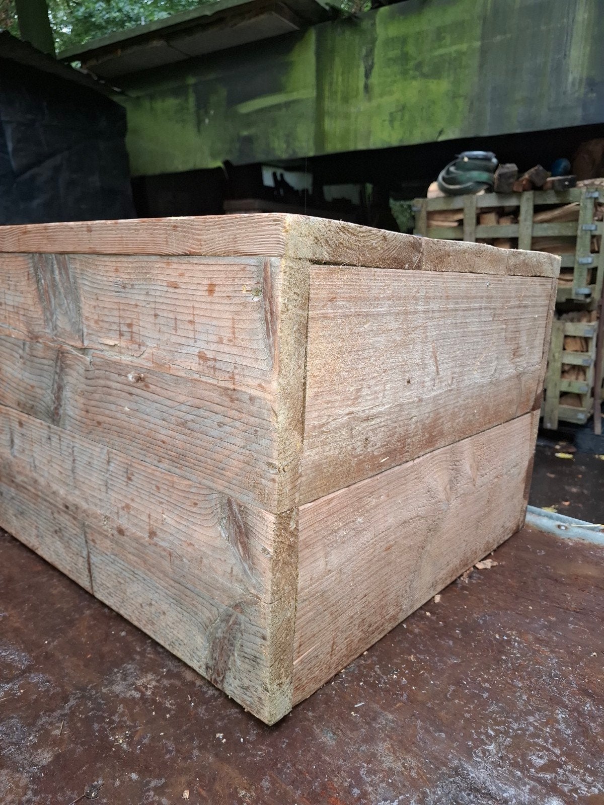 steigerhouten kubussen, Maison & Meubles, Tabourets, Enlèvement, Neuf, Bois