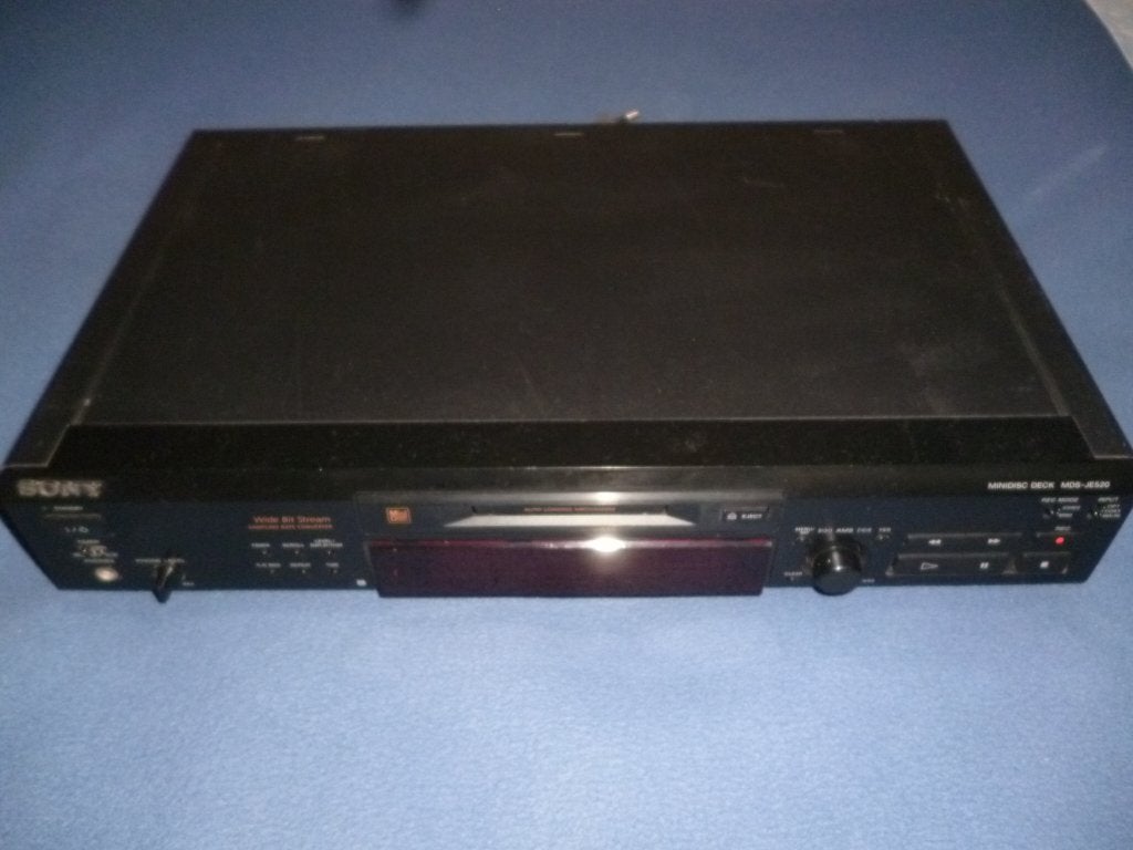 SONY MDS-JE520 Minidisk deck, TV, Hi-fi & Vidéo, Enlèvement, Sony
