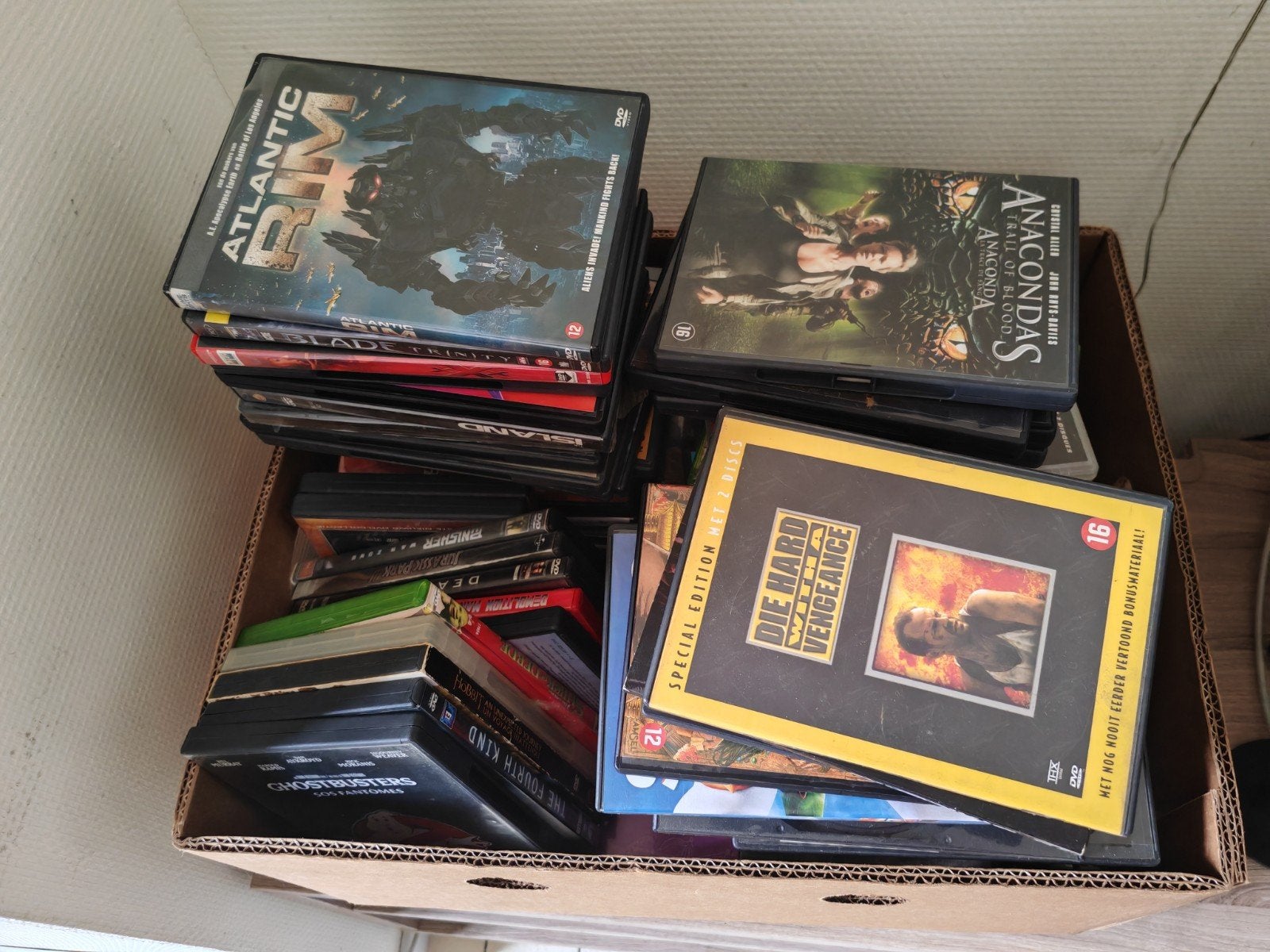 Lot dvd's, Enlèvement
