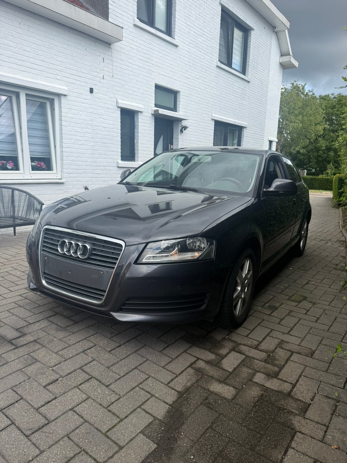 AUDI A3 1.6 TDI 2010 AUTOMAAT EURO5, Auto's, Audi, Automaat, Euro 5, Stof, Zwart