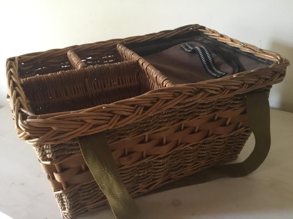 picknickmand, Hobby en Vrije tijd, Picknickmanden, Ophalen, Gebruikt