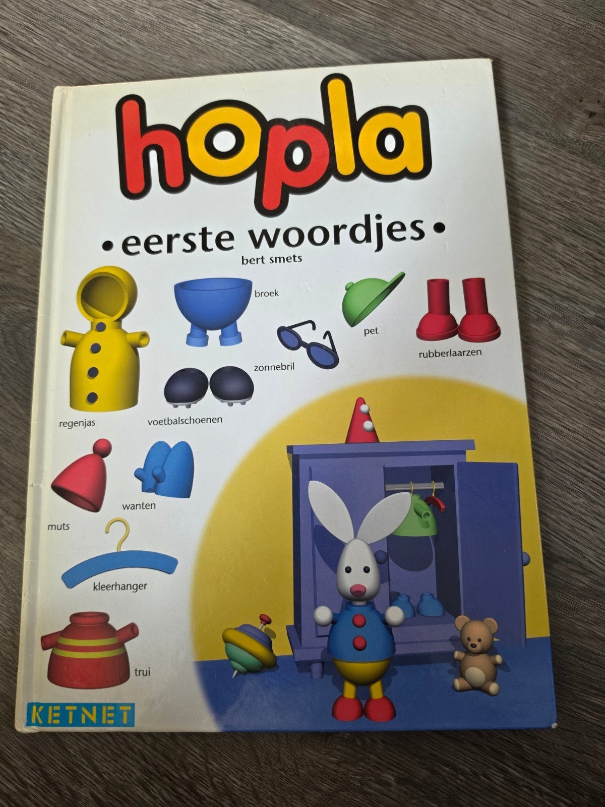 Hopla eerste woordjes boek, Enlèvement