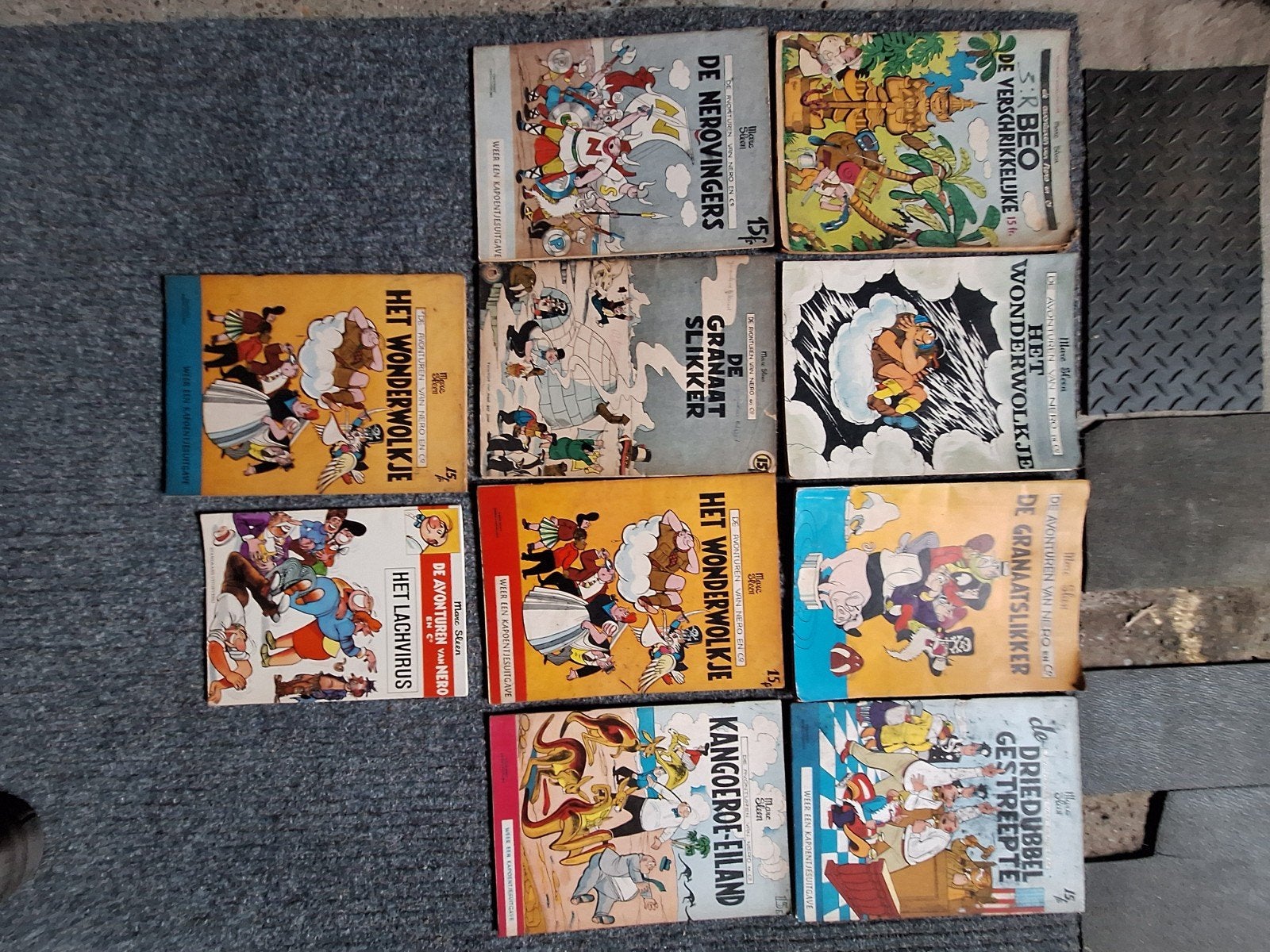 Marc Sleen Nero strips, Boeken, Ophalen