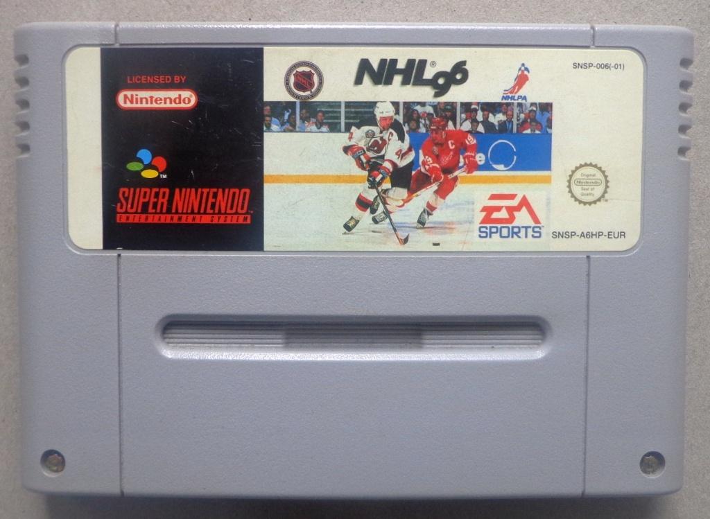 NHL 96 voor de Europese Super Nintendo, Games en Spelcomputers, Games | Nintendo Super NES, Ophalen of Verzenden, Gebruikt