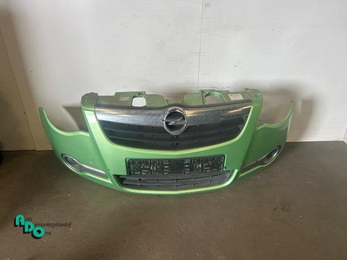 Voorbumper van een Opel Agila (Agila 08-) (ZJDB), Gebruikt, -, -, Opel