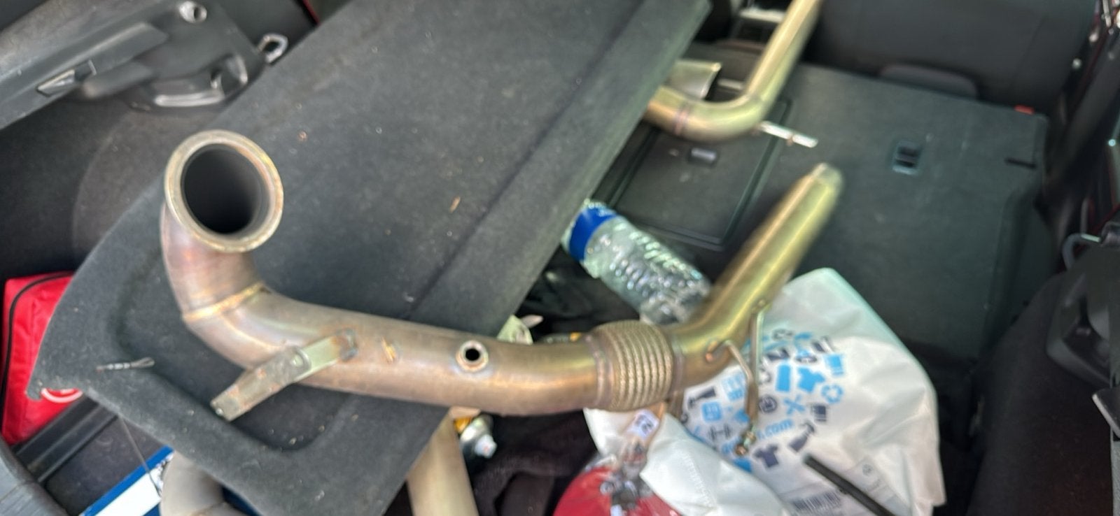 Downpipe golf 7 7,5, Ophalen