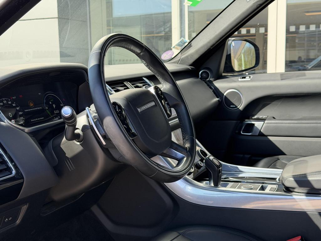 Land Rover Range Rover Sport P400e HSE Dynamic (bj 2021), Auto's, Land Rover, Automaat, Zwart, Zwart, Leder