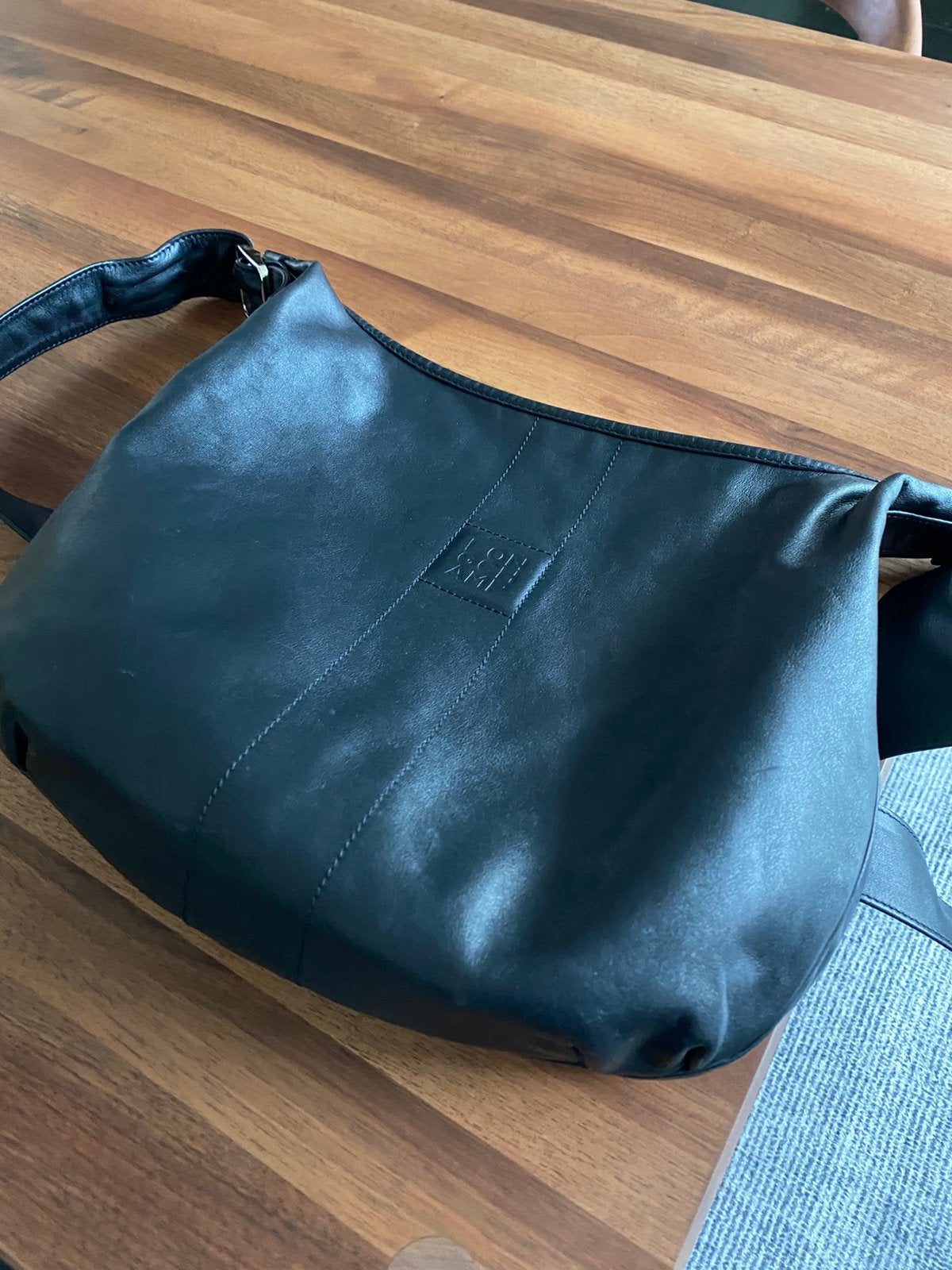 Mooie grote handtas Longchamp, Ophalen of Verzenden, Zo goed als nieuw, Zwart