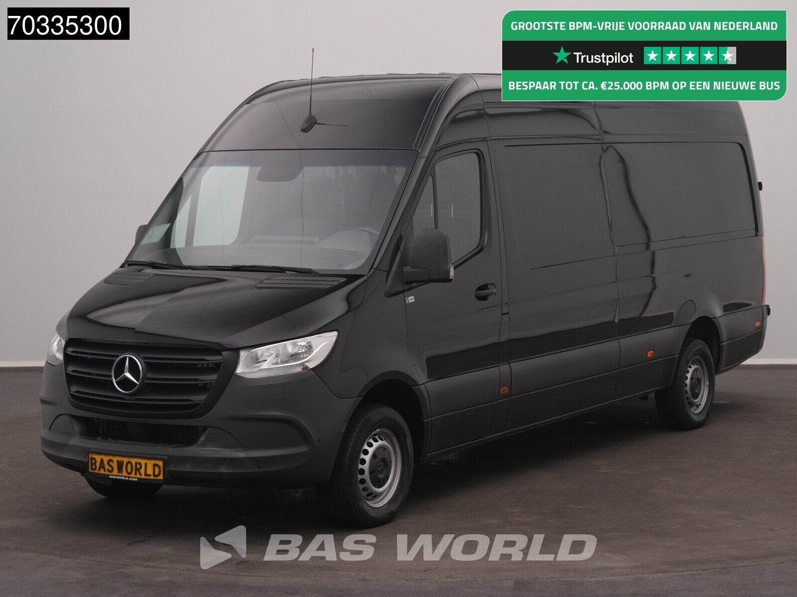 Mercedes Sprinter 317 CDI Automaat L3H2 3,5t Trekhaak AC/Cli, Autos, Cuir, Achat, Euro 6, Entreprise
