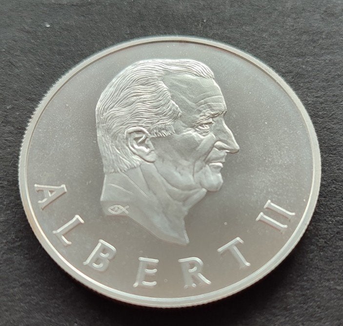 Medaille Albert II, Enlèvement ou Envoi, Argent