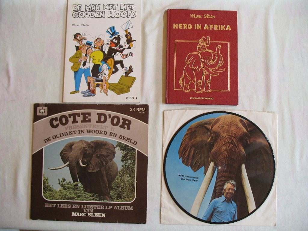 De avonturen van Nero en co, + lp van Marc Sleen, Boeken, Meerdere stripboeken, Ophalen of Verzenden, Zo goed als nieuw