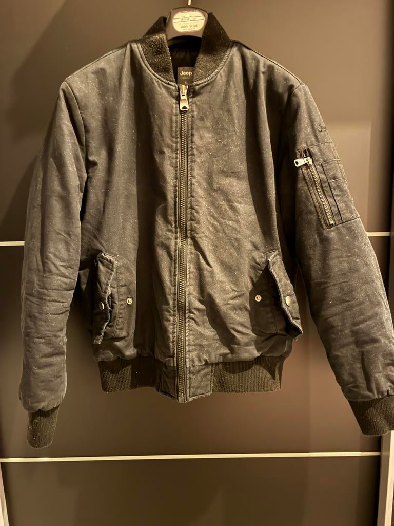 Jas Jeep, Verzenden, Gedragen, Maat 46 (S) of kleiner, Zwart
